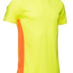 T-Shirts-High-Vis-Yellow-with-High-Vis-Orange-Insert1