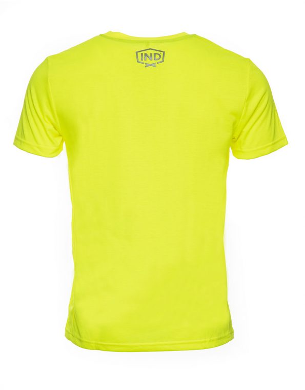 High Vis Yellow T Shirts Workwear Back