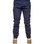 Regular Cuff Blue Trousers Workwear for sale