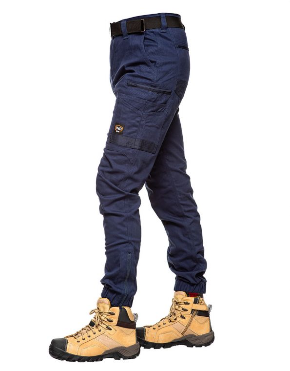 Regular Cuff Blue Trousers Workwear sales