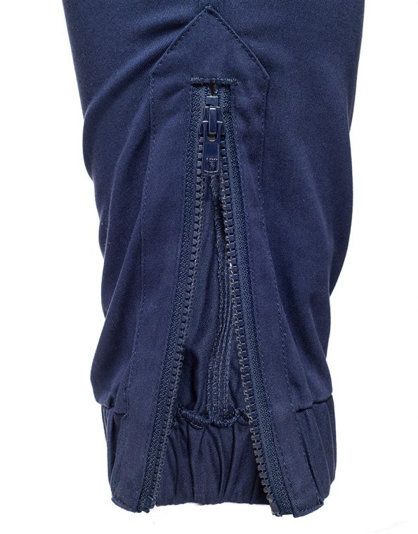 Regular Cuff Blue Trousers Workwear