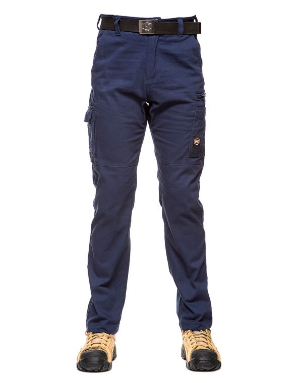 Straight Leg Blue Trousers Workwear Sale in Sydney