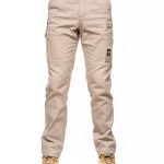 Straight Leg Khaki Trousers Workwear Sale