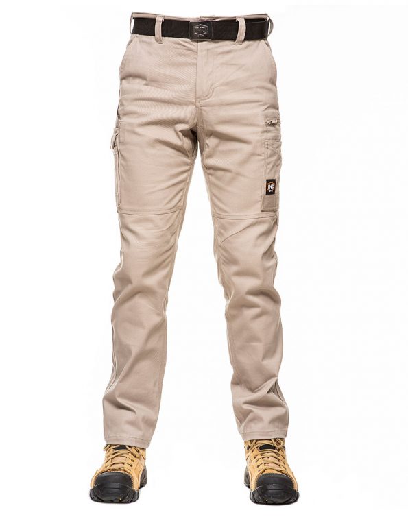 Straight Leg Khaki Trousers Workwear Sale