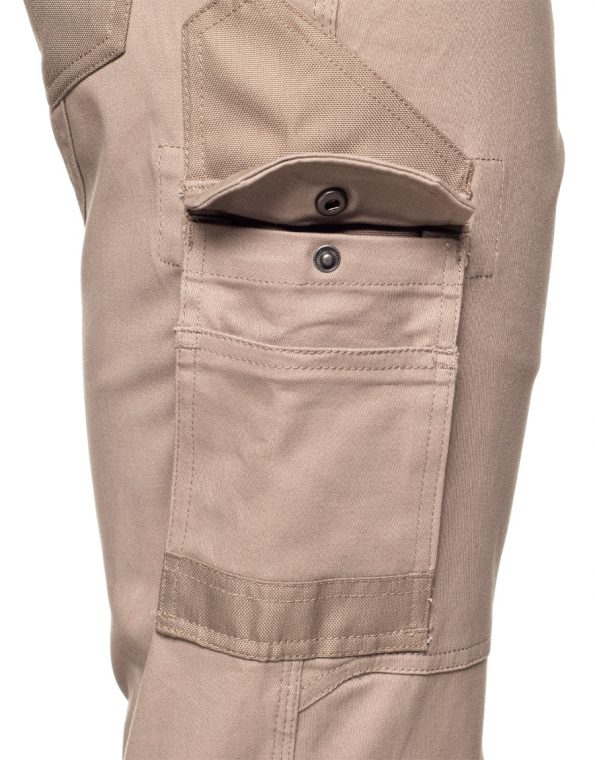 Straight Leg Khaki Trousers Workwear high quality